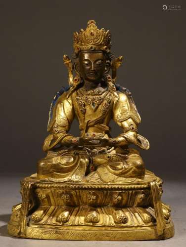 Copper paint longevity Buddha statueSpecification: long and ...