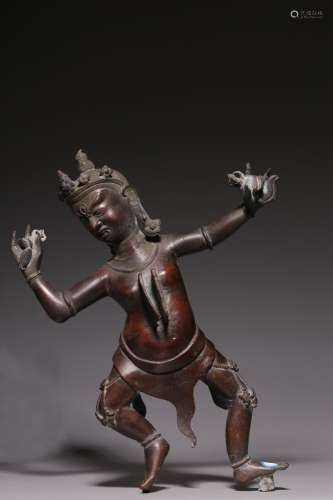 , king kong hands bodhisattva statue36 cm high, 25.5 cm long...