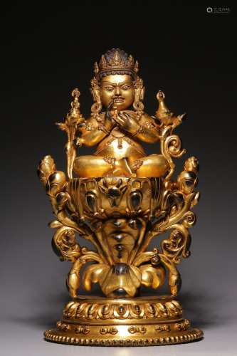 , copper and gold king kong cave37.5 cm high, 20.5 cm long, ...