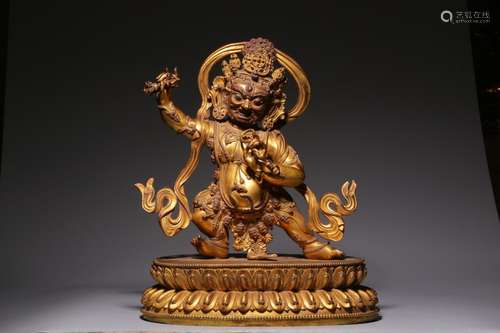 , "year" : "copper and gold bodhisattva41.5 c...