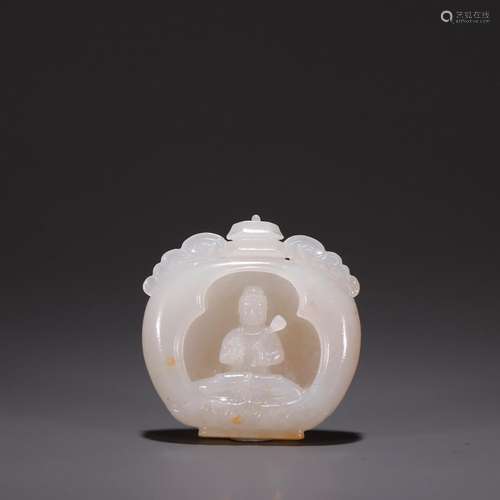 Hetian jade seed expects a Buddha pendant in your heartSpeci...