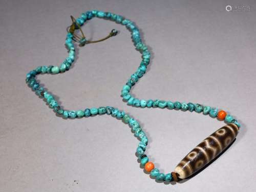 agate, day bead necklaceSpecification: long and 5.8 cm wide ...