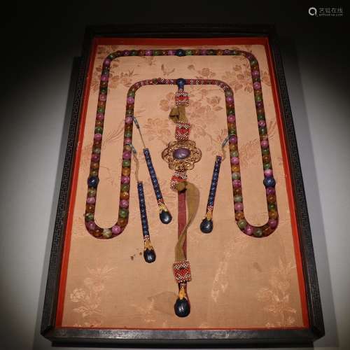 Tourmaline 108 court beads.Specification: bead diameter 1.2 ...