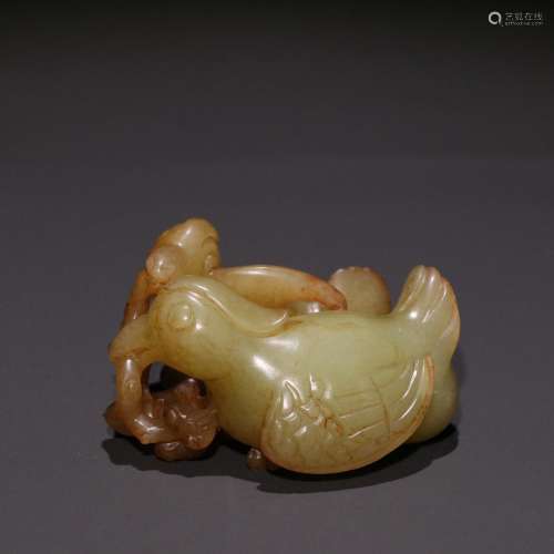 Huang Yushuang bird carvings.Specification: high 2.9 cm wide...
