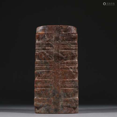 Generation of ancient jade jade brown.Specification: length ...