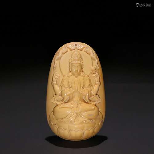 "Four arm guanyin" hang drop old teeth.Specificati...