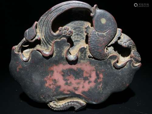 Four purple guangdong province: carp showFine, the inkstone ...