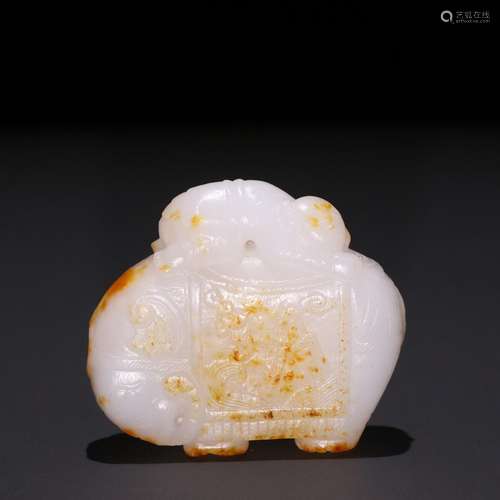 Hetian jade seed makings as the boy play.Specification: high...