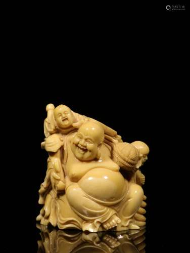 Hong Kong. The xy hand-carved maitreya the lad furnishing ar...