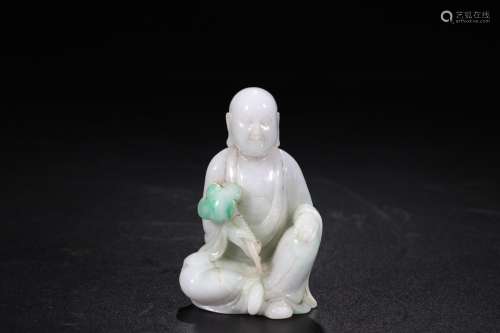 W number 4251: jade ruyi's statueLong and 5.1 cm wide an...