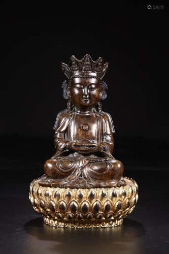 W number 4156: aloes bodhisattva's statueSize: 15.5 cm w...
