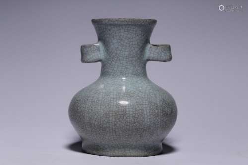 Brother: imitation glaze vase with a double penetration12 cm...
