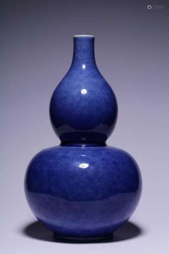 : blue glaze bottle gourdHigh 26 CM, diameter 2.6 CM bottom ...