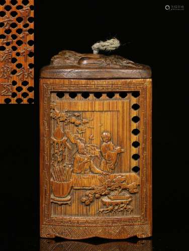 ."PuCan" hand-made carving characters scenery grai...