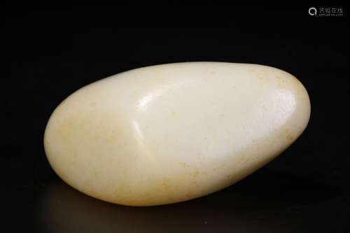 Hetian jade seed expects the original stone, jade is exquisi...