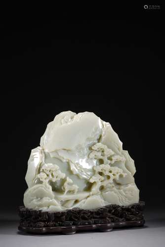 QIN DYNASTY, WHITE JADE ORNAMENTS