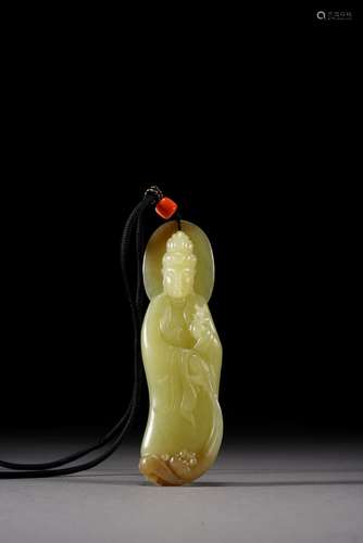 QIN DYNASTY, TOPAZ, AVALOKITESVARA