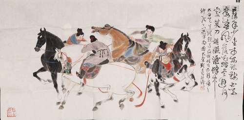 LIU DANZHAI，POLO FIGURE