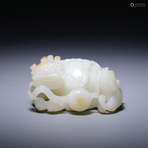Less, hetian jade a surname, size: 6.2 * * * * 4.3 3.1 cm, w...