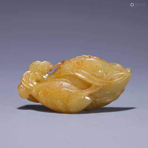 , hotan Huang Yushuang catfish, size: 8.5 * * * * 4.3 2.6 cm...
