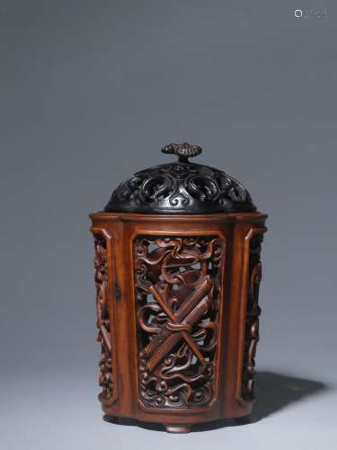. Boxwood carving sweet grain fragrant furnishing articles (...
