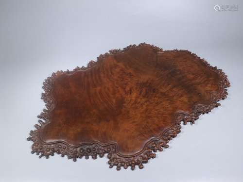 Natural cherry wood with base plateSize: 1.7 cm thick, 70.5 ...
