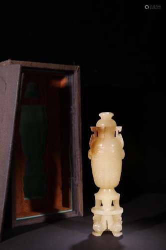 : "benevolent grain" hetian jade tower designSize:...