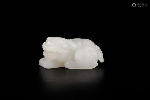 Hetian jade benevolent furnishing articlesSize: 7.5 * 4.5 * ...