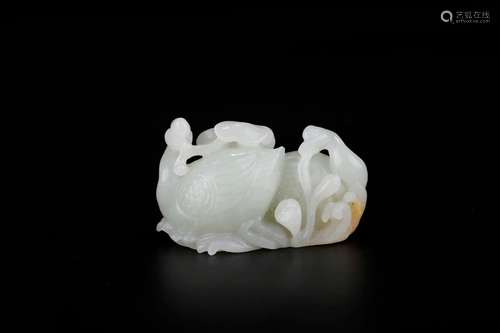 , hotan white swan in delightSize: 7 * 3.5 * 5 cm weight: 14...