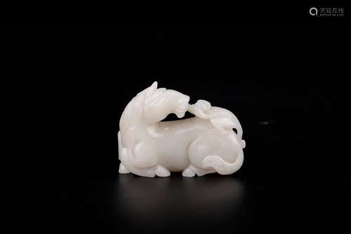 , hotan white jade seal hou the pieces immediatelySize: 7.5 ...