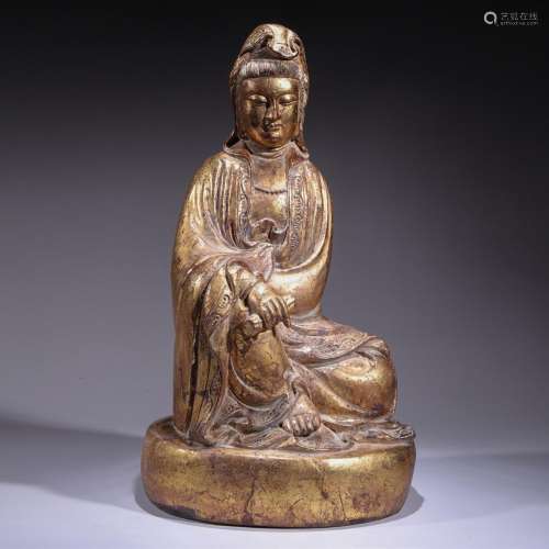 Wood paint through the guanyin cave of goldSpecification: ab...