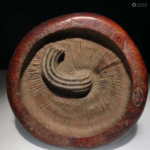 "Four inkstone pine marble: mushroomNatural materials, ...