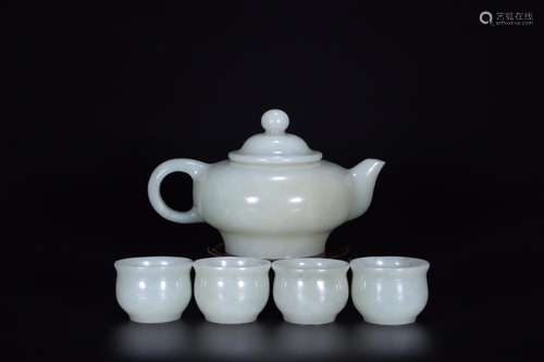 Hetian okho a setSpecifications pot of 13 cm long 9.5 cm hig...