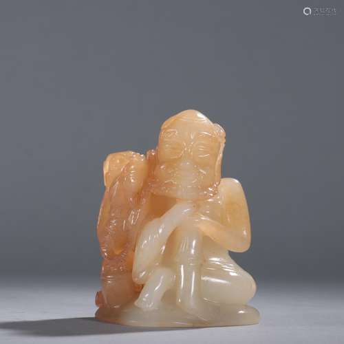 Hetian jade "dragon" furnishing articlesSpecificat...