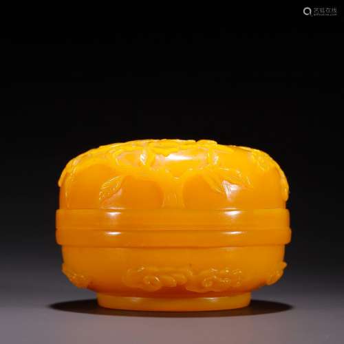 Chicken oil, yellow material tire cover box carved phoenix s...