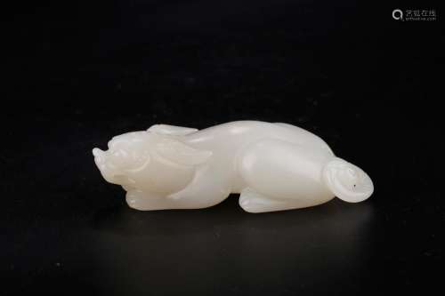 , hotan jade benevolentSize: 9 x 4 x 3 cm weight: 107 gTook ...