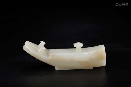 , hotan jade benevolent sweet boxSize: 13 * 4 * 4 cm weight:...