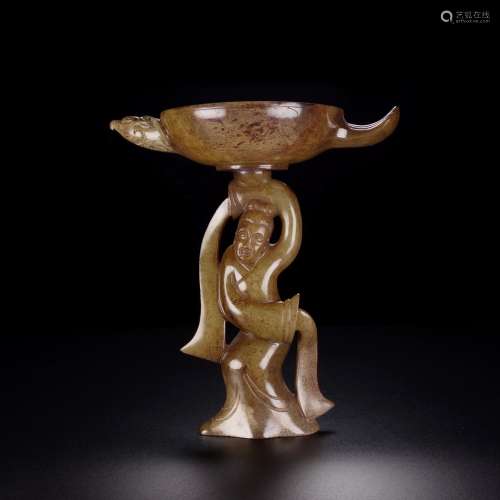 And Tian Shan dancing figurines of the lamp, the quality of ...