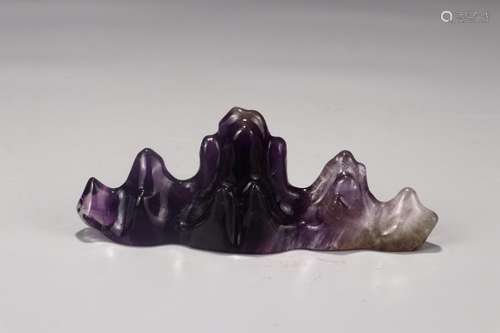 : amethyst dashanzi pen rackLength 15 cm width 4 cm high 5.8...