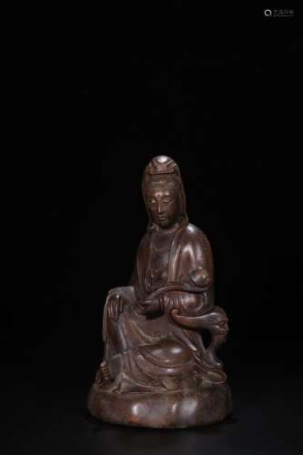 : aloes, ruyi guan Yin a statueSize: 25.8 cm high 12.7 cm wi...