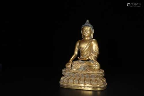 : gold Buddha had the sameSize: 25.2 cm high 18.2 cm wide we...