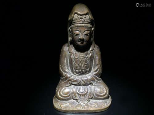 The figure of Buddha:Copper is excellent, the modelling eleg...