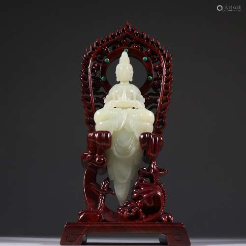 Net: hetian jade bottles of guanyin caveSpecification: jade ...