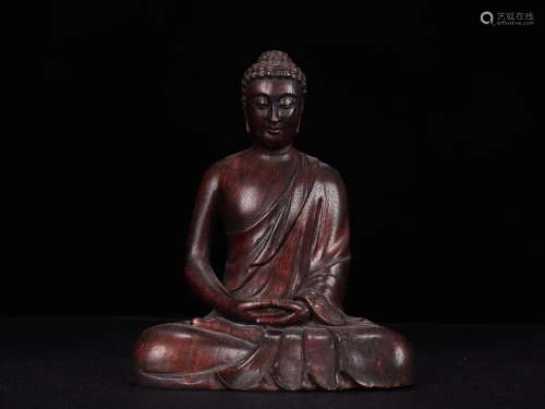 Old aloes Buddha statueSpecification: high 18.8 cm wide and ...