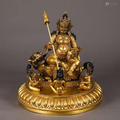 , copper Buddha statue30 diameter size, high 27 cm weighs 99...