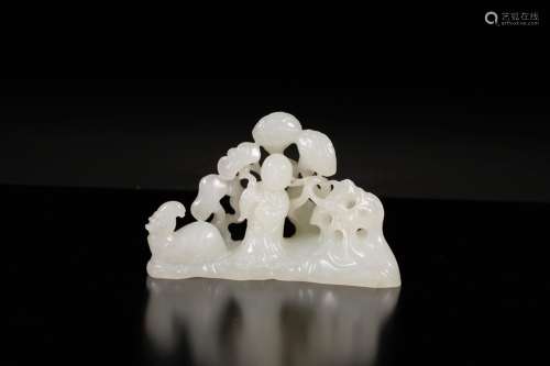 , hotan jade the lad in delightSize: 7.5 * 3 * 5 cm weight: ...