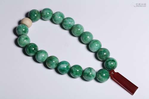 Jade, 18 seed handheldThe total weight of single diameter 1....