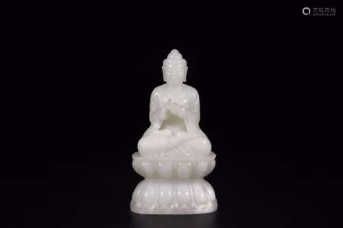 : hetian jade Buddha statueSize: 17 cm long and 8.8 cm wide ...