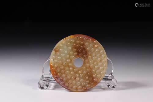 : ancient jade jade tadpolesSize: 7.1 cm in diameter 0.5 cm ...