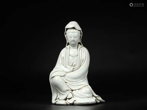 Dehua guanyin18 cm high 32 cm longSaid: this is like perfect...